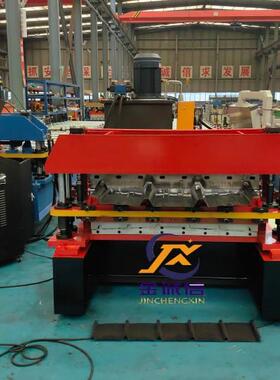 南美TR1000双层压瓦机彩钢屋顶板成型机出口压瓦机实力工厂型材