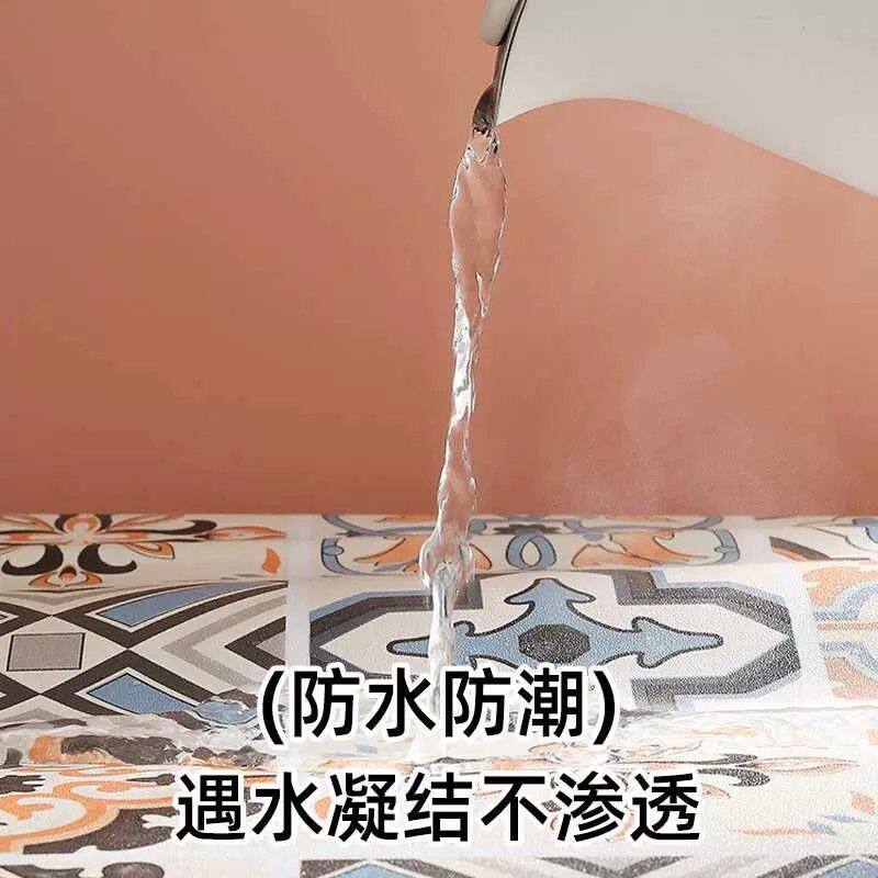 卫生间仿瓷砖墙贴防水耐磨自粘厕所瓷砖贴纸遮丑补洞洗手间墙纸