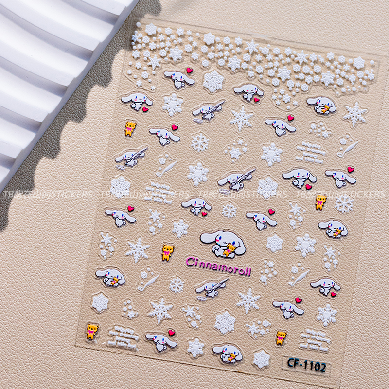 三丽鸥玉桂狗ins雪花小熊