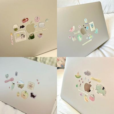 小象ins果冻贴纸青苹果猫咪手机