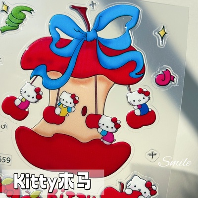 小红书同款可爱kittydiy装饰贴