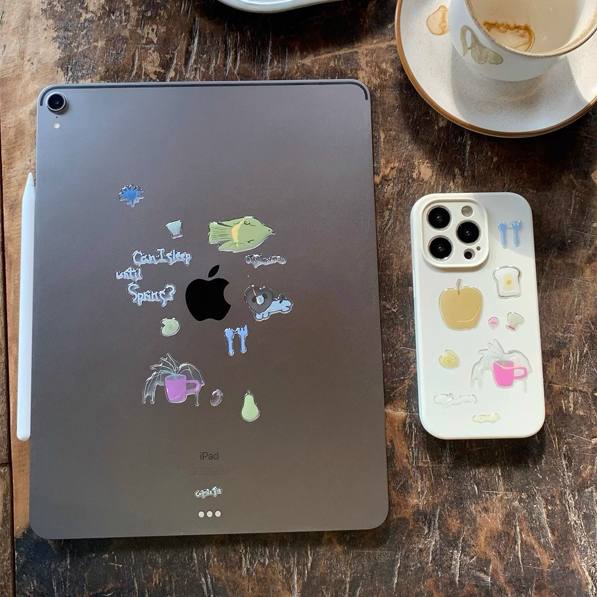 可爱果冻贴纸电脑手帐装饰