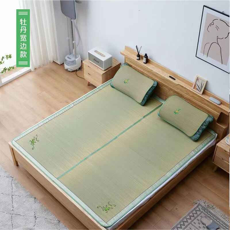 草席 芦苇席 草编织床垫地垫传统老式天然草席子学生宿舍单人凉席图片