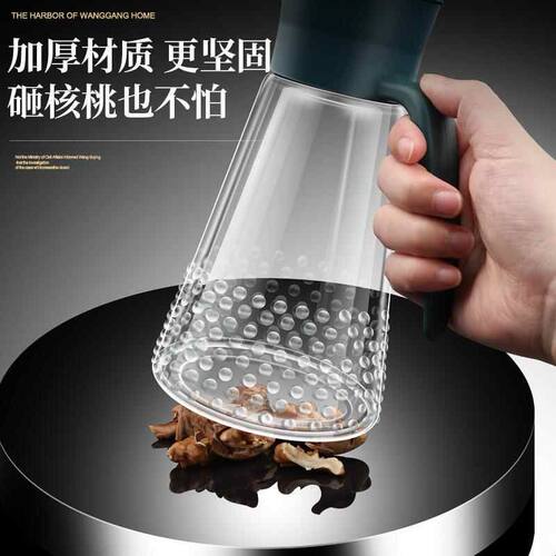 旺港玻璃油壶家用自动开合酱油醋油罐厨房装油倒油防漏不挂油油瓶