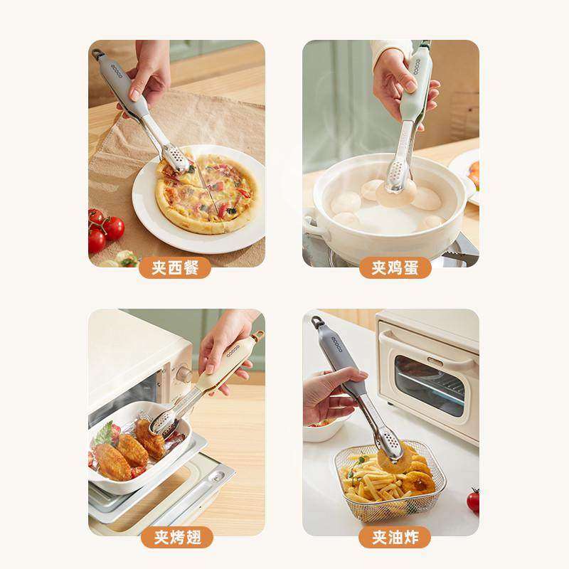 食品夹子厨房牛排烤肉夹烧烤工具304不锈钢专用菜烤箱夹防烫食物,厨房/烹饪用具,烧烤夹/叉/铲/针,淘宝优惠券,粉丝福利购,淘宝优惠卷