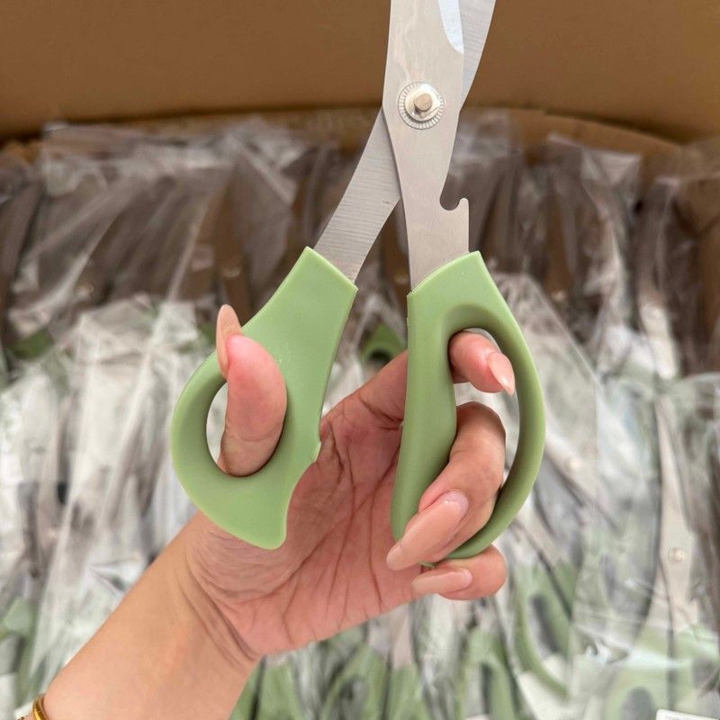 一诺厨房烤肉剪省力剪肉不打滑家用烧烤炸鸡蔬菜多功能食物剪刀图片