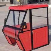 电动三轮车车棚新款 全封闭加厚车头棚驾驶室雨棚遮阳蓬挡风棚铁皮