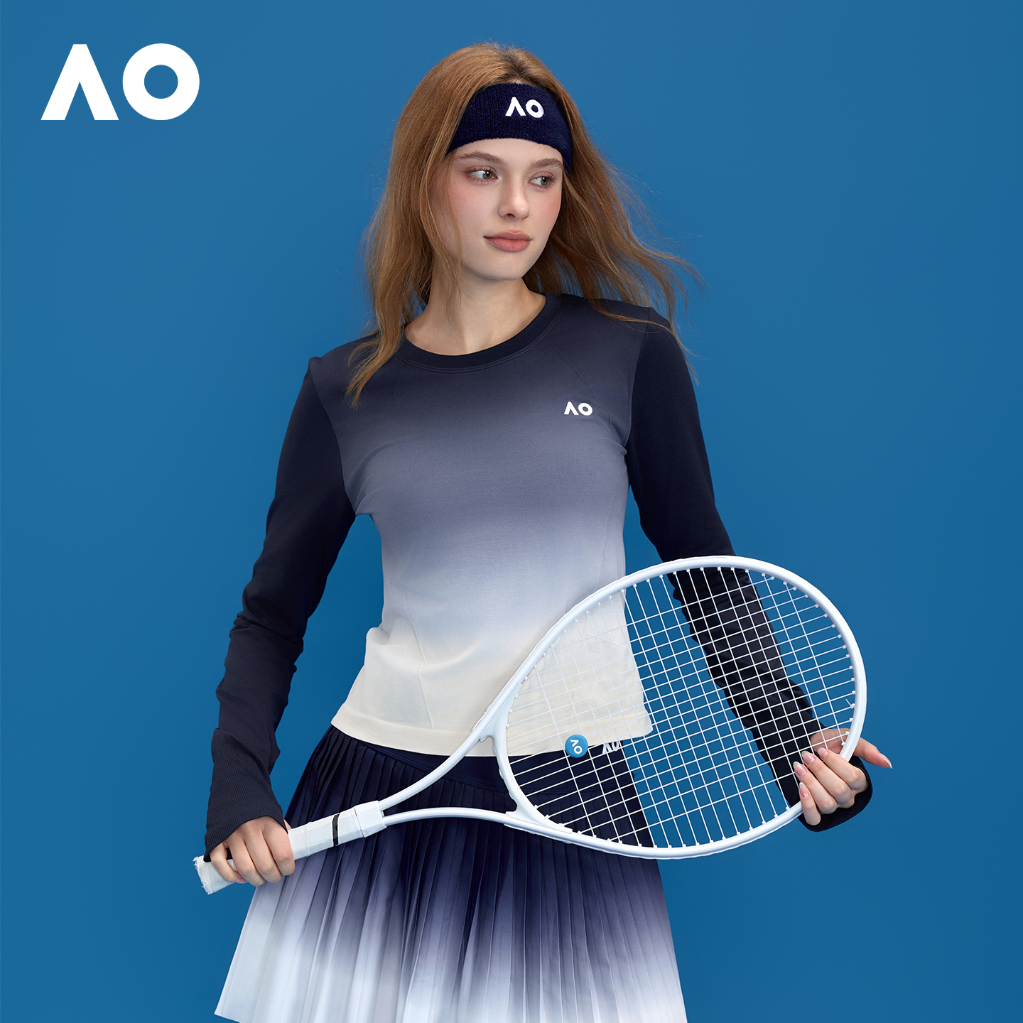 AO澳网运动T恤训练网球服