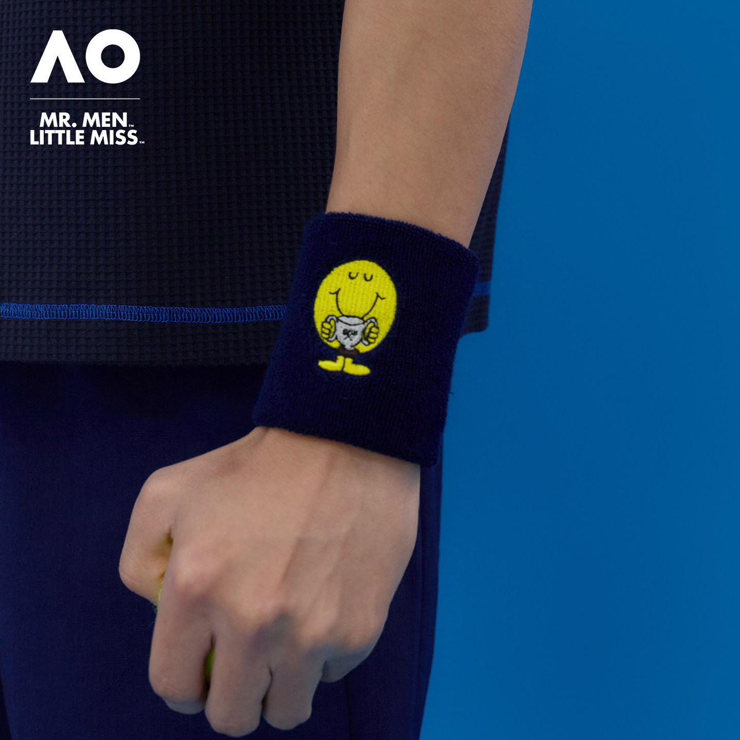 AO澳网MMLM联名新款网球运动护腕男女LOGO网球吸汗亲肤舒适腕带,运动/瑜伽/健身/球迷用品,运动护腕,淘宝优惠券,粉丝福利购,淘宝优惠卷