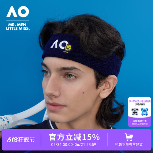 AO澳网MMLM联名网球运动发带
