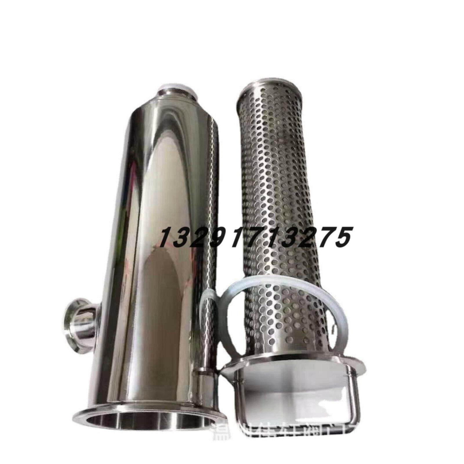 304快装过滤器不锈钢角式过滤器过滤分离设备卡箍管道过滤