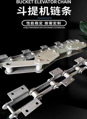 NE斗式提升机炼条合金钢输送板炼工业传动炼垂直上料NSE炼条厂家