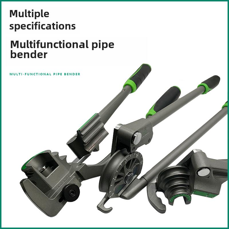大胜手动弯管机6/8/10/12/16mm空调铜管铝管多功能弯管机弯管机工