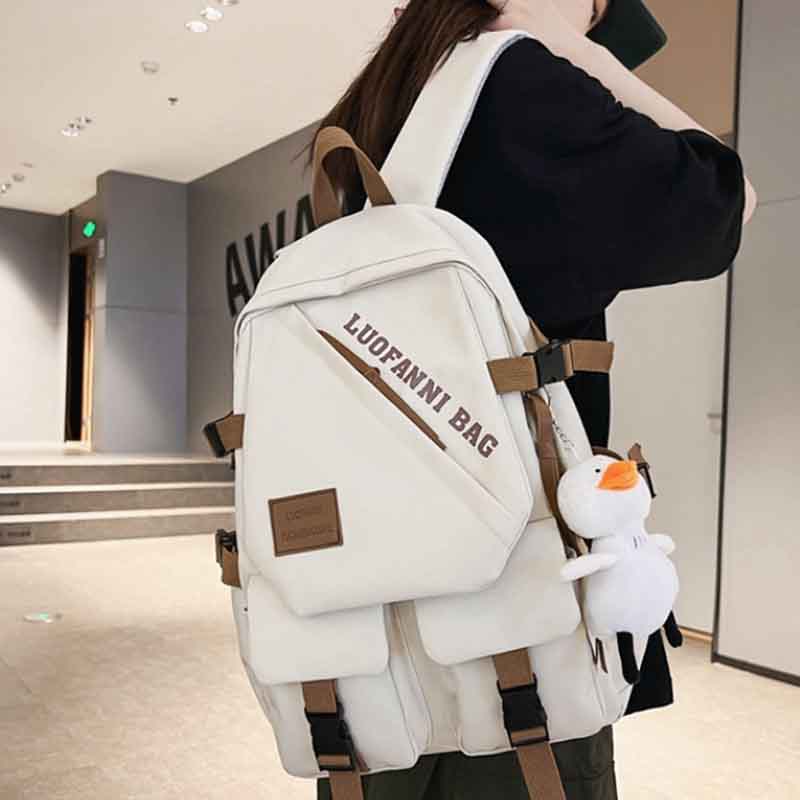 大学生ins背包学霸书包双肩包女