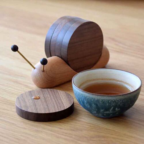 实木隔热垫木茶垫礼物北美黑胡桃