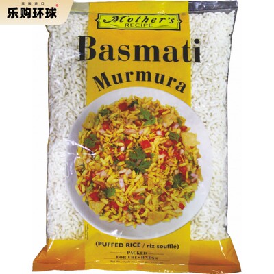India food mothers basmati murmura印度爆米花400gpuffed rice