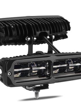 货车LED射灯12伏24V汽车中网近光超亮倒车灯日行灯铺路机车强光