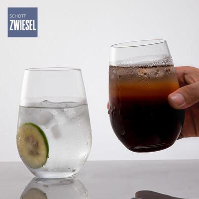 德国进口SCHOTT肖特水晶玻璃薄款威士忌洋酒杯家用水杯果汁冷饮杯