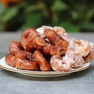 云南特产陆良麻依馓子糖麻花油炸散子细馓子麻衣手工撒子糕点零食