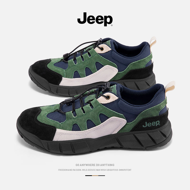 JEEP吉普男鞋2025新款休闲德训鞋