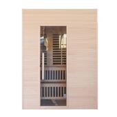 室内红外线桑拿房 加拿大铁杉双人桑拿房 财升工厂直供移动桑拿房