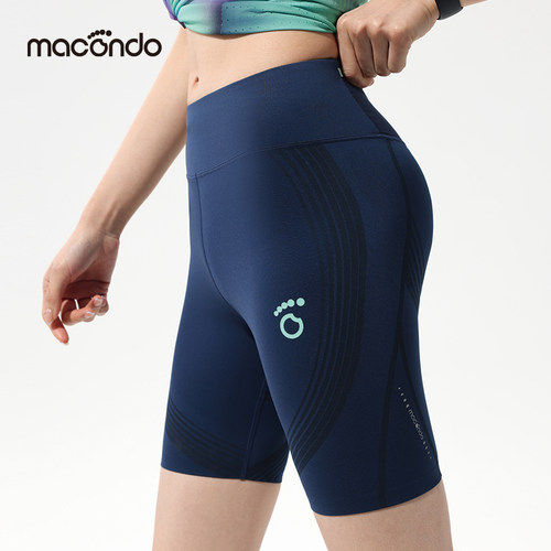 马孔多男女吸湿排汗智压四分裤