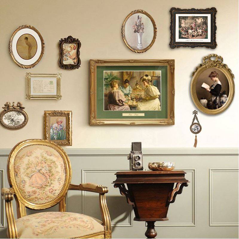 美式轻奢复古客厅装饰画卧室餐厅玄关背景挂画法式小众艺术壁画,家居饰品,现代装饰画,淘宝优惠券,粉丝福利购,淘宝优惠卷