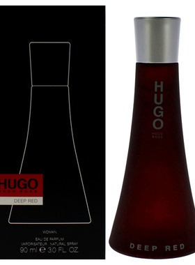 美国直邮 Hugo Boss雨果博斯香水Hugo Deep Red 深红 女香 EDP