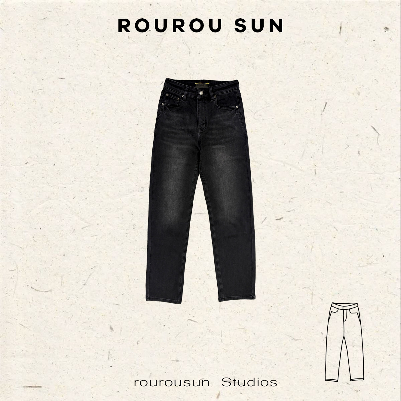 3197冬款女装复古水洗百搭休闲显瘦高腰牛仔长裤,女装/女士精品,牛仔裤,淘宝优惠券,粉丝福利购,淘宝优惠卷