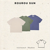 女装 韩版 休闲时尚 29616冬款 极简风纯色圆领套头短袖 T恤