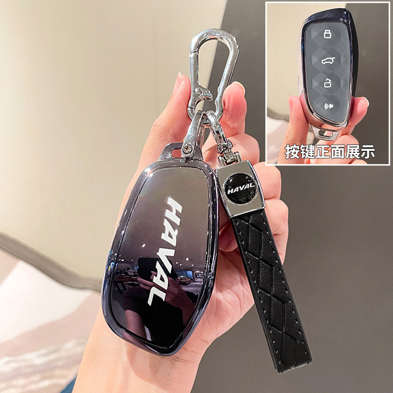 新款哈弗h6车钥匙套枭龙h5