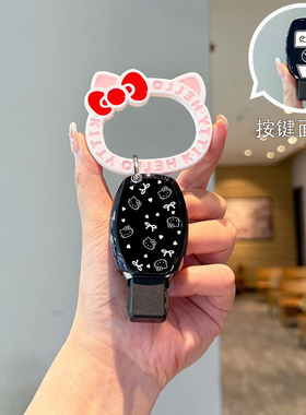 奔驰GLE钥匙保护套GLS链GLA碳纤维限量版SLK/GLK300可爱R级创意扣