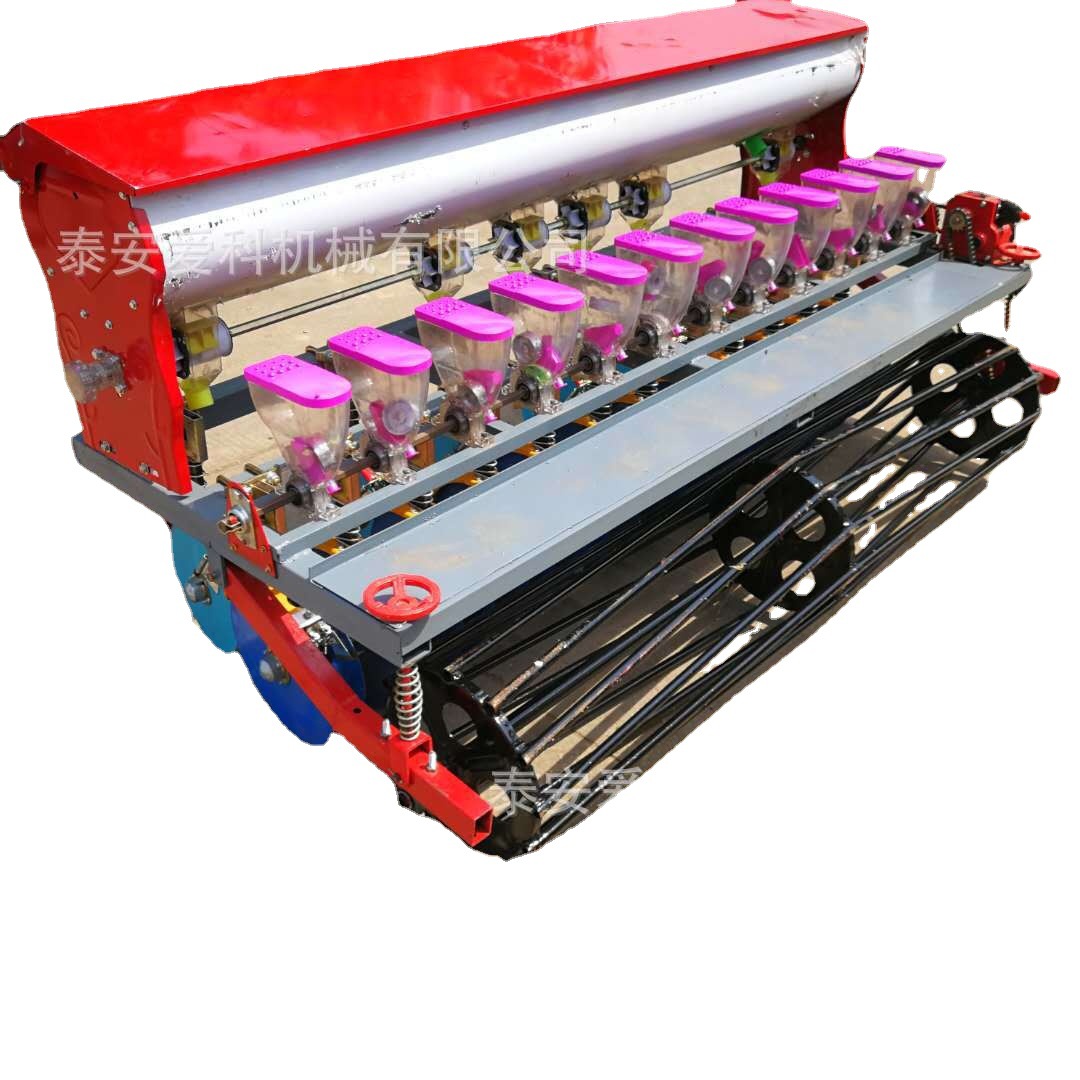 萝卜芝麻点播机免耕播种施肥机蔬菜白菜播种机规格型号12行圆盘