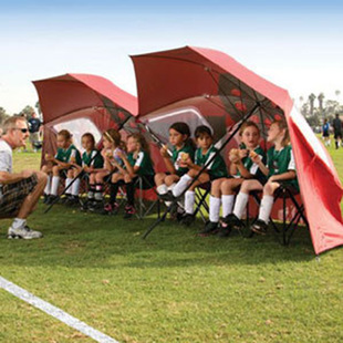 便携式沙滩太阳伞多功能钓鱼篷户外露营球队篷户外大型钓鱼伞