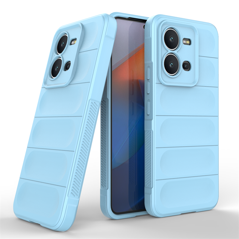 适用vivo v25 5G海外版手机壳x80lite保护套个性创意v25e国际版简约纯色V2201四角加厚case硅胶软壳V2202男女