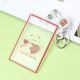 新品 精致 可伸缩透明卡套工作证卡y包公交卡钥匙扣挂件男女士个性