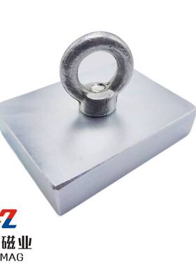 极速强磁80x60x17打捞磁铁磁选x机饲料机专用长方形70x50x14mm包