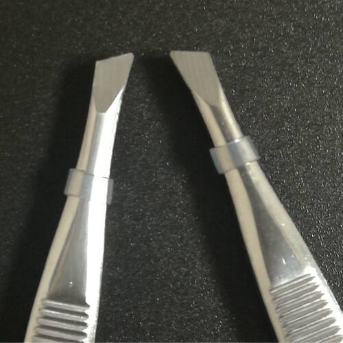 极速小镊子小弯剪子不锈钢挑羊毛疔专用工具鼻毛修剪修.眉加厚拔