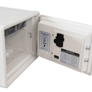 韩国智鹰牌进口防火保险柜30cm办公家用小型 电子保管箱防盗密码