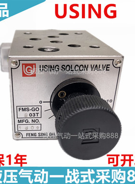 USING电磁调速阀FMS-GO4-03T A B P FMS-G4-03T/03A03/03B/03P
