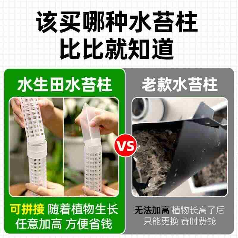 水苔柱龟背竹热植专用白龟蔓绿绒可拼接新型植物攀爬柱支撑杆花架图片