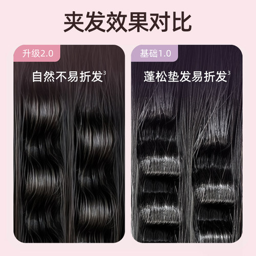 lena玉米须夹板无痕玉米烫迷你小型蓬松高颅顶垫发根负离子卷发棒