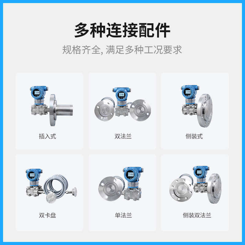 PCM950 智能型压差变送器 高精度0.075级 单晶硅差压变送器传感器