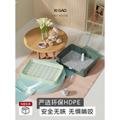 狗厕所防踩尿便盆小型犬中型犬宠物狗专用狗尿盆大小便神器爪墅