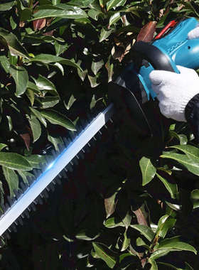 割草机绿篱剪刀电动小型家用锂电篱笆树球绿化带绿篱修剪机充电式