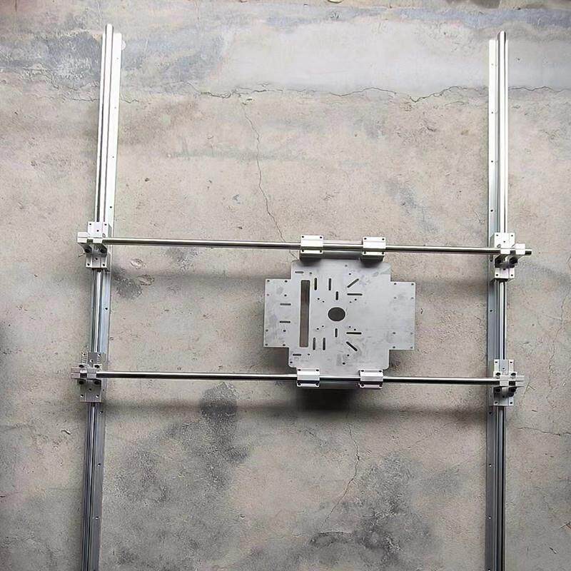 高精度直线 线导轨光轴滑块全套上下十字组合滑轨滑台圆柱滑光杆