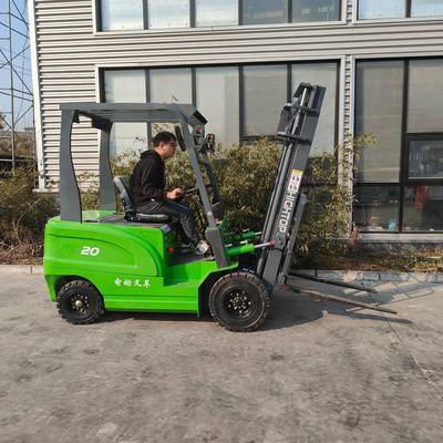 electric forklift truck 锂电款2.0吨 仓库搬运三级门架升降车