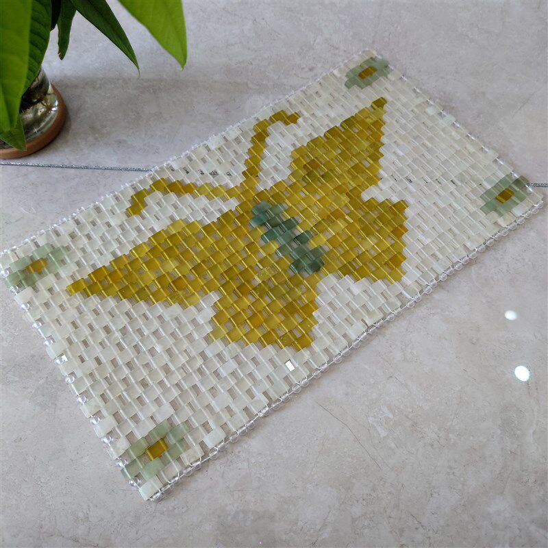 小号蝴蝶玉石枕垫枕巾玉枕头岫玉保健夏凉透气降温冰凉玉片助睡眠