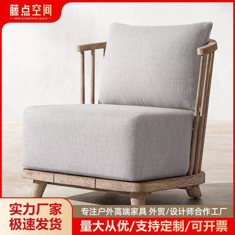 工厂直销家户外实805木沙发院花园墅防水防晒庭露天柚木组别合沙