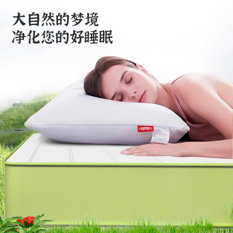 绿忆色卷包床20cm跨境乳胶软垫海绵席梦思床记棉垫EFQ盒子垫